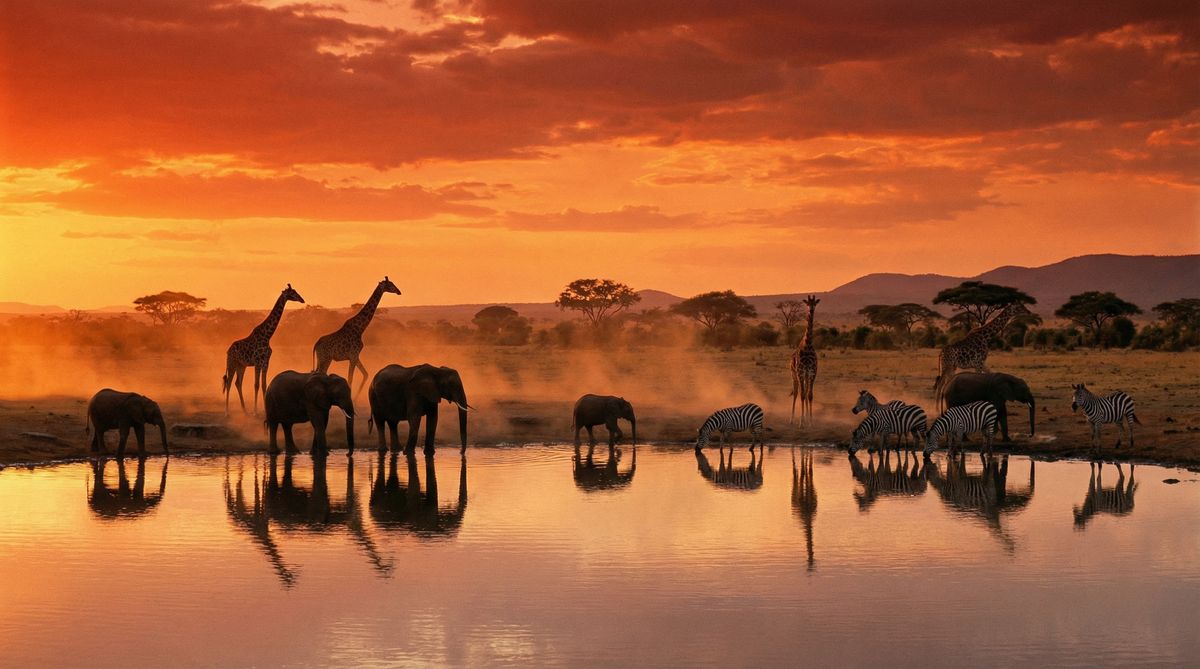 猎奇非洲野生动物视频